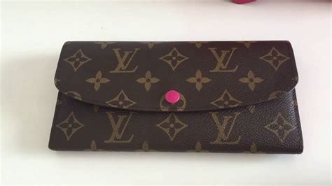 louis vuitton emilie wallet hot pink|emilie Louis Vuitton wallet price.